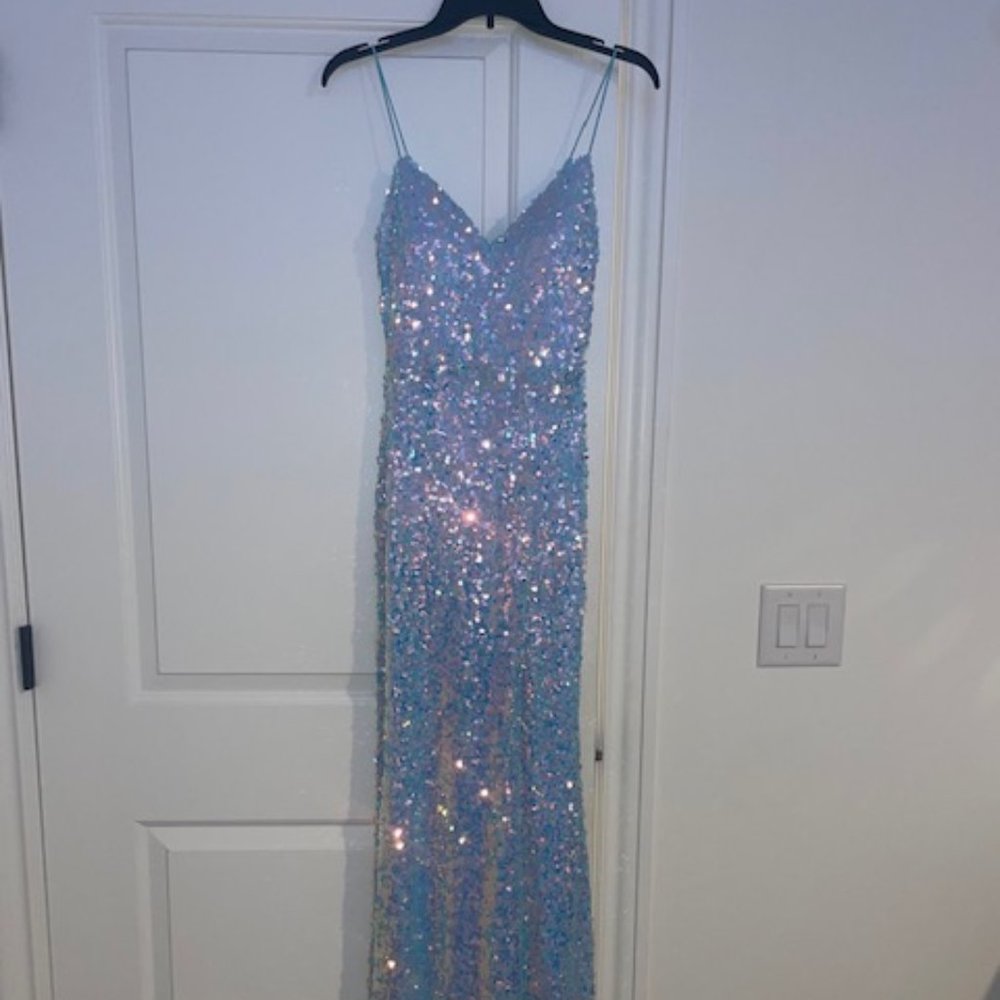 NWT Windsor Skylar Sequin A-Line Formal Dress